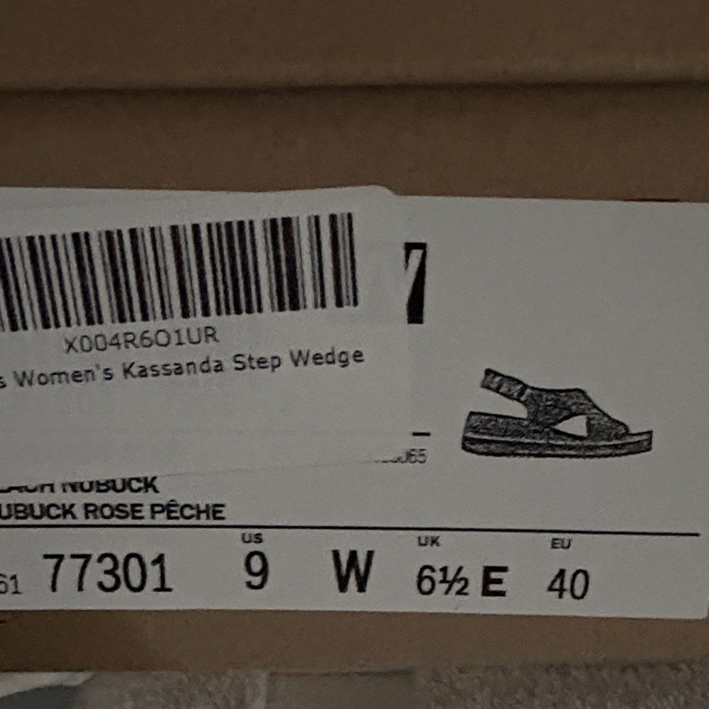 Clarks Kassandra Step Wedge Sandals - Black